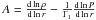 \hbox{$A= \frac{{\rm d} \ln \rho}{{\rm d} \ln r}-\frac{1}{\Gamma_{1}}\frac{{\rm d} \ln P}{{\rm d} \ln r}$}