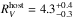 \hbox{$R_V^{\rm host} = 4.3^{+0.4}_{-0.3}$}