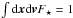 \hbox{${ \int \rd \bm{x} \rd \bm{v} F_{\star} = 1 }$}