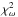 \hbox{$\chi_{\omega}^2$}