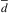 \hbox{$\overline{d}$}