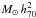 \hbox{${M_{\odot}}\,h_{70}^{2}$}