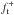 \hbox{$f_{\rm t}^+$}