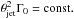 \hbox{$\theta_{\rm jet}^{2}\Gamma_{0}=\rm const. $}
