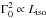 \hbox{$\Gamma_{0} ^2\propto L_{\rm iso}$}
