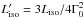 \hbox{$L_{\rm iso}^{\prime}=3L_{\rm iso}/4\Gamma_{0}^{2}$}
