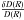 \hbox{$\frac{\delta D(R)}{D(R)}$}