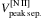\hbox{$V_{\rm peak\,sep.}^{\rm [N\,II]}$}