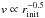 \hbox{$v\propto r_{\rm{init}}^{-0.5}$}