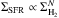 \hbox{$\Sigma_{\rm SFR}\propto \Sigma_{\rm H_2}^N$}