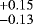 ${}_{-0.13}^{+0.15}$