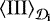 ${\left\langle {{{\mathrm{III}}}} \right\rangle_{\CD_{\textbf{i}}}}$