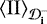 ${\left\langle {{{\mathrm{II}}}} \right\rangle_{{\cal D}^-_{\textbf{i}}}}$
