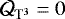 ${\cal Q}_{\mathrm{T}^3} = 0$