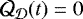 $\CQ_{{\cal D}}(t)=0$