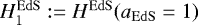 $H_1^{\mathrm{EdS}} := H^{\mathrm{EdS}}(a_{\mathrm{EdS}} =1)$