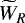 $\widetilde{W}_R$