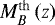 $\smash{M_B^{\mathrm{th}}\left(z\right)}$