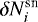 $\delta N_i^{\textrm{sn}}$