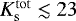 $K_{\mathrm{s}}^{\mathrm{tot}}\lesssim 23$