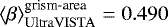 $\langle\beta\rangle_{\mathrm{UltraVISTA}}^{\textrm{grism-area}}= 0.490 $