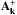 \hbox{$\mathbf{A_{k}^{+}}$}