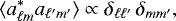 \begin{equation} \langle a^*_{\ell m}a_{\ell'm'}\rangle\propto\delta_{\ell\ell'}\,\delta_{mm'},\label{eq4} \end{equation}