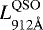 $L_\mathrm{912\AA}^\mathrm{QSO}$