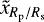$\tilde{x}_{R_\mathrm{p}/R_\mathrm{s}}$