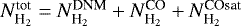 $N_{{\textrm{H}_2}}^{\textrm{tot}}=N_{{\textrm{H}_2}}^{\textrm{DNM}}+N_{{\textrm{H}_2}}^{\textrm{CO}}+N_{{\textrm{H}_2}}^{\textrm{COsat}}$