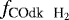 $f_{{\textrm{COdk \, H}_2}}$