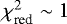 $\chi^2_{\textrm{red}}\sim 1$