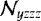 $\mathcal{N}_{yzzz}$
