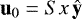 $\vect{u}_0=S x\,\hat{\vect{y}}$