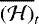 $\overline{(\mathcal{H})}_{t}$