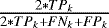 $\frac{2&#x002A;TP_k}{2&#x002A;TP_k &#x002B; FN_k &#x002B; FP_k}$
