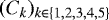 $(C_k)_{ k\in\{1,2,3,4,5\}}$