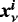 $\vec{x^i_{\nu}}$