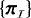 $\{{\vec{\pi_{\scriptscriptstyle\mathcal{I}}}}\}$