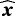 $\widehat{\vec{x}}$