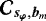 $\bm{\mathcal{C}}_{\vec{s_{\varphi}},\vec{b}_{m}}$