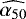 $\widehat{\alpha_{50}}$