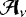 ${\bm{\mathcal{A}}_{\nu}}$