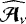 $\widehat{{\bm{\mathcal{A}}_{\nu}}}$