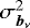 $\sigma^2_{{{{\vec{b}_{\nu}}}}}$