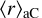 $\langle r\rangle_{\rm{aC}}$