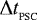 ${{\UpDelta}} t_{_{\textrm{PSC}}}$