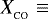 $X_{_{\textrm{CO}}}\equiv$