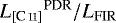 ${L_{[\ion{C}{ii}]}}^{\textrm{PDR}}/{L_{\textrm{FIR}}}$