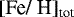 $[\textrm{Fe/ H}]_{\textrm{tot}}$